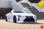 Lexus LC500 Hybrid on Vossen Wheels (HF-1) 2018 года (JP)
